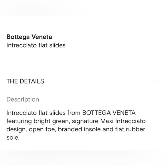 Bottega Veneta Intecciato Matte Rubber Slides Grass Green sz 38 - Picture 7 of 14